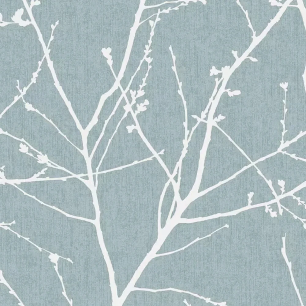 New 2 rolls Innocence Duck Egg Wallpaper by Graham & Brown